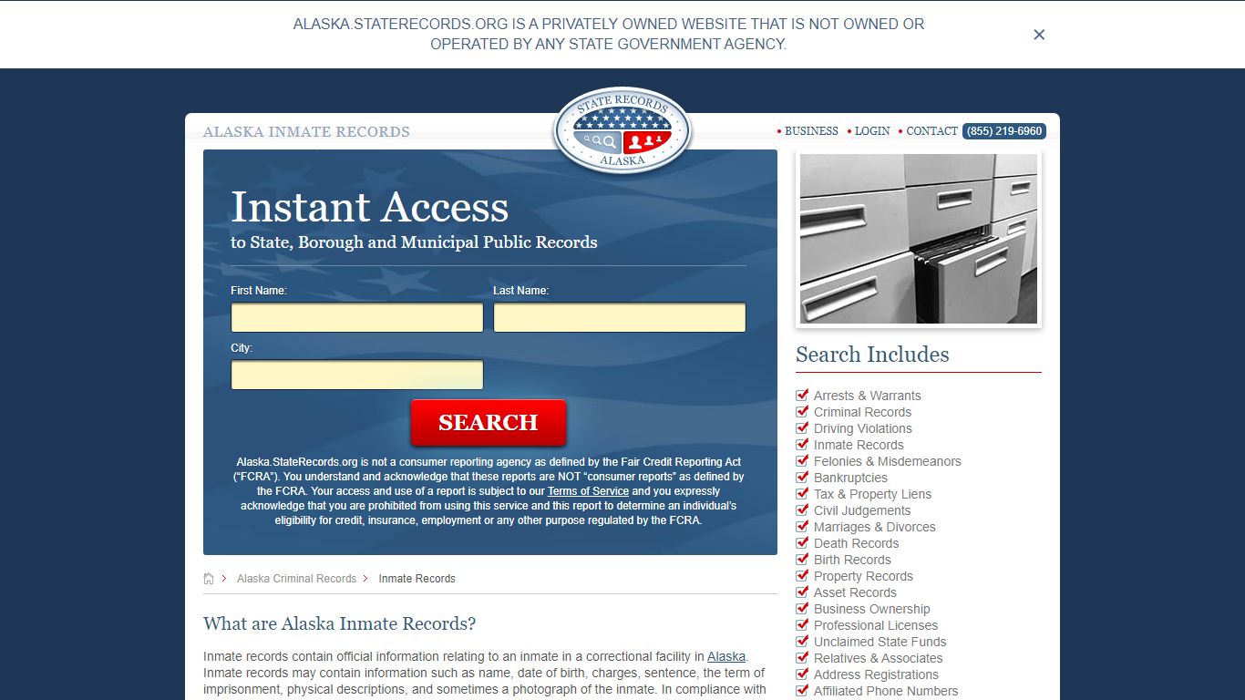 Alaska Inmate Records | StateRecords.org